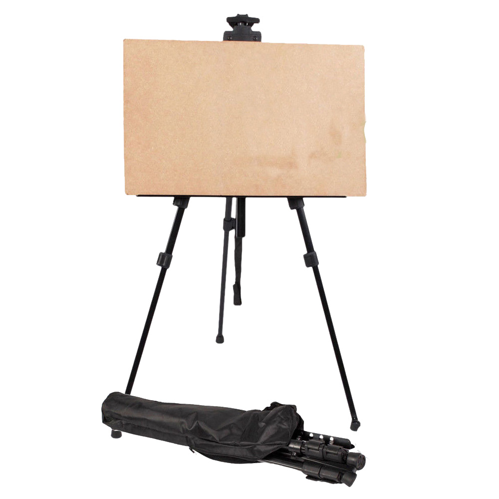 art craft tripod easel stand adjustable aluminum floor easel for